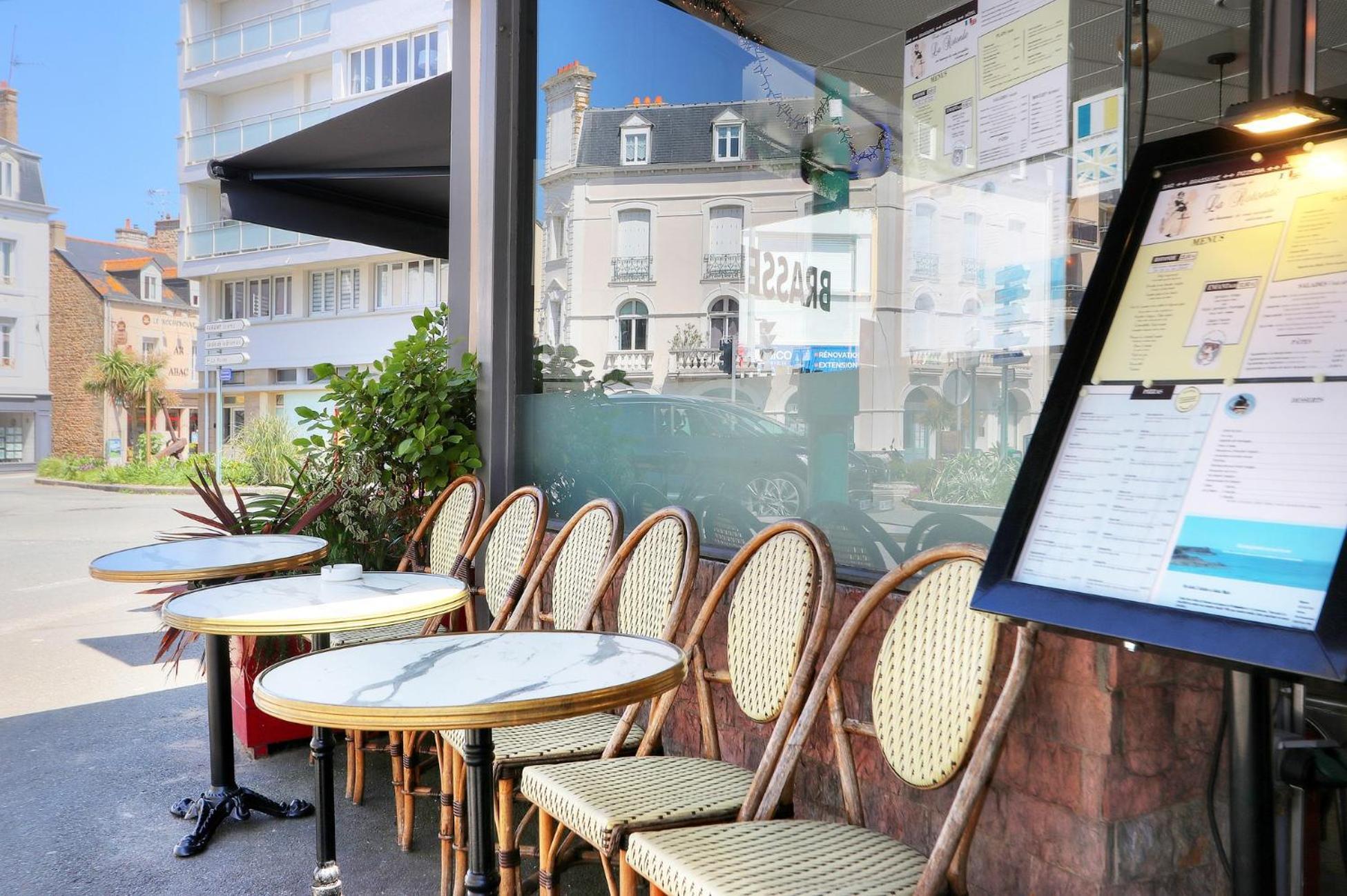 La Rotonde Hotel Saint-Malo Bagian luar foto