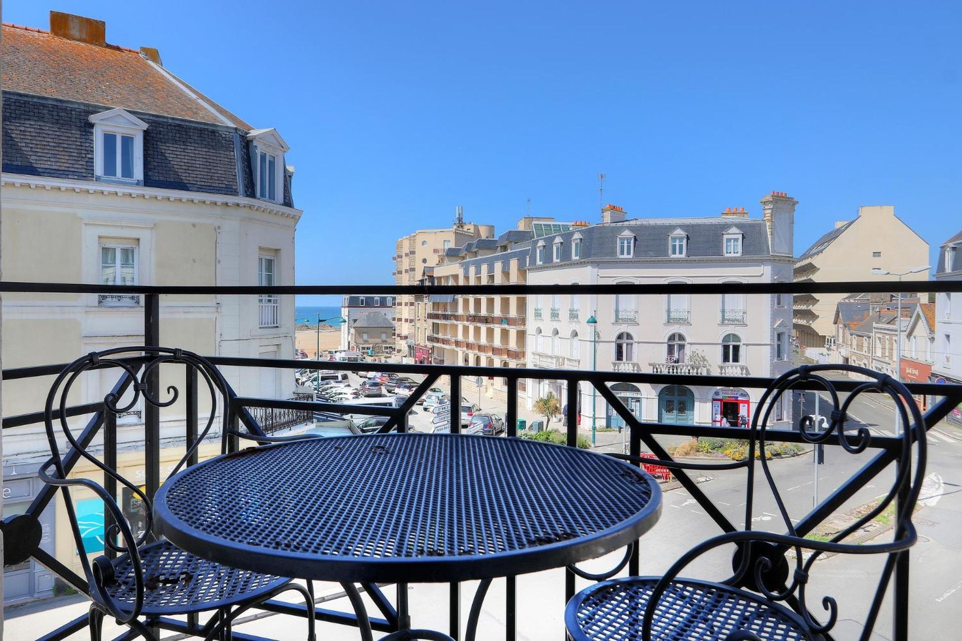 La Rotonde Hotel Saint-Malo Bagian luar foto