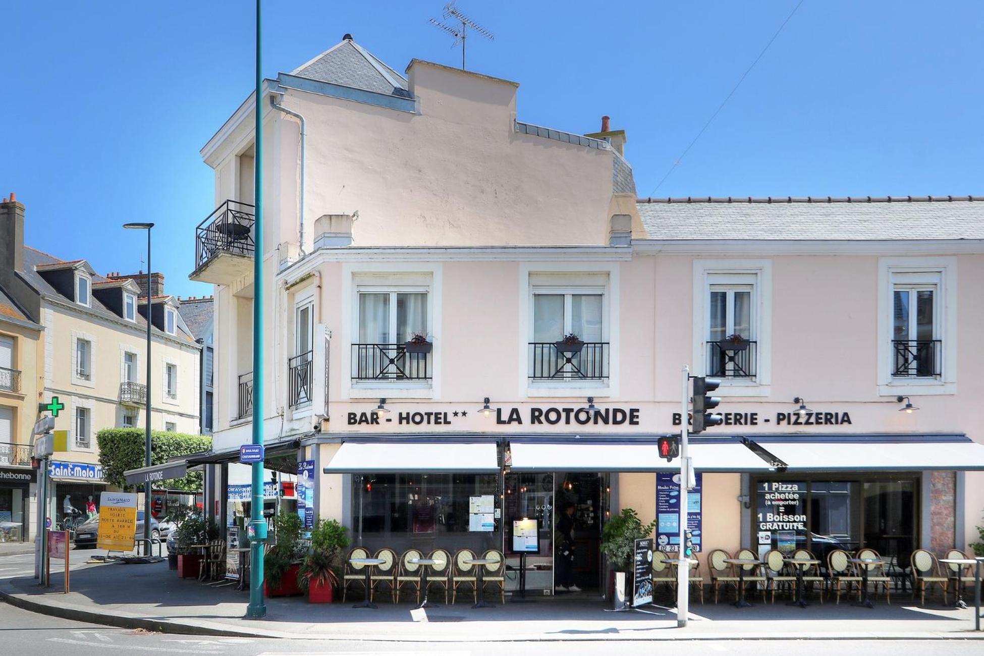 La Rotonde Hotel Saint-Malo Bagian luar foto